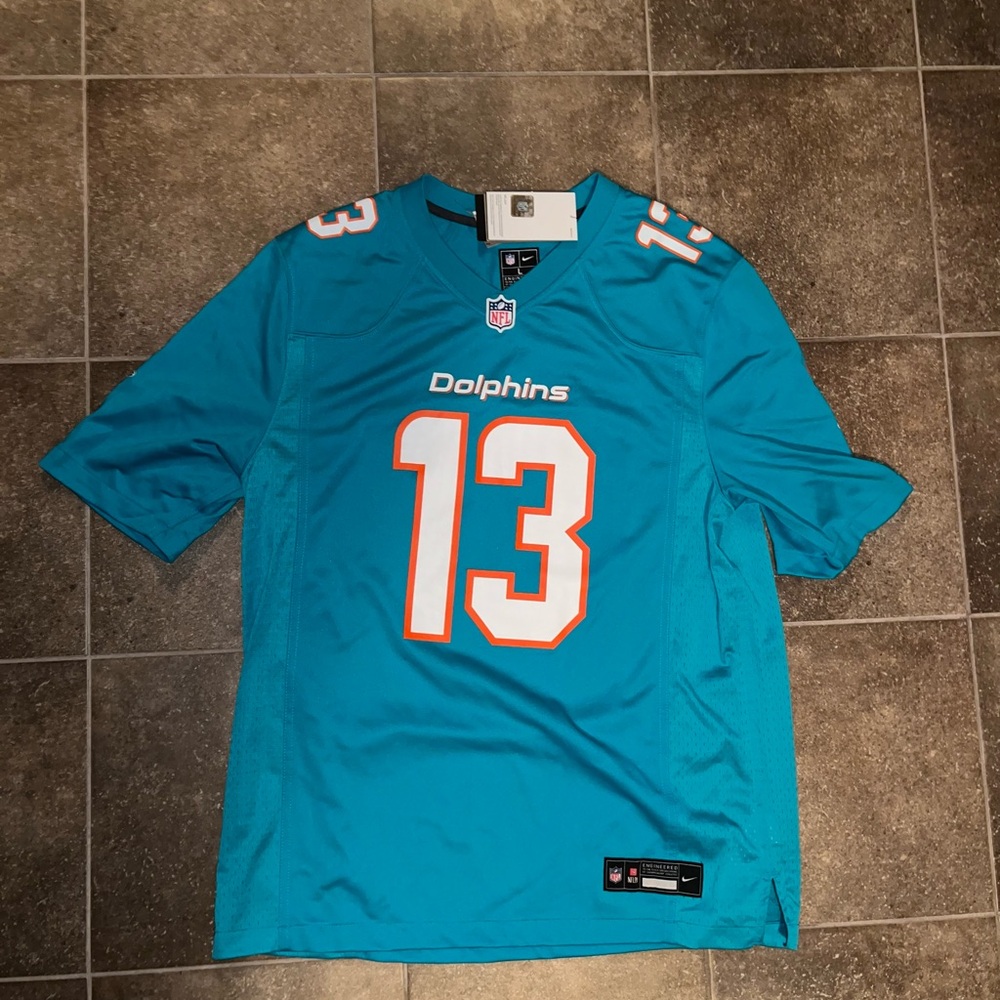 Nike on field miami dolphins Dan Marino NFL jersey #13 DSWT L